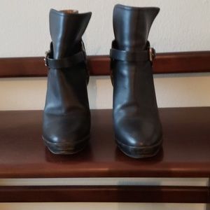 Ralph Lauren Collection platform ankle boots